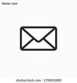 Icono de correo vectorial eps 10 , signo de correo electrónico