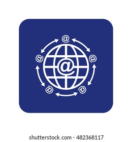 Mail Icon, vector, icon flat