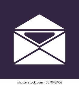 Mail Icon Vector flat design style