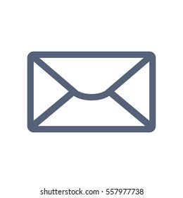 Mail Icon Vector flat design style