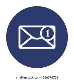 Mail Icon Vector flat design style