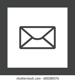 Mail Icon Vector flat design style