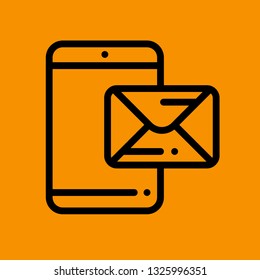 Mail Icon Vector Graphic Download Template Modern