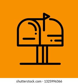 Mail Icon Vector Graphic Download Template Modern