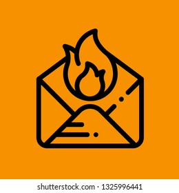 Mail Icon Vector Graphic Download Template Modern