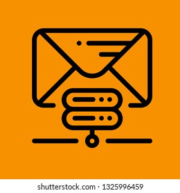 Mail Icon Vector Graphic Download Template Modern