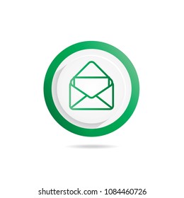 mail icon (vector illustration)