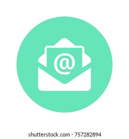 Mail icon. Vector illustration.