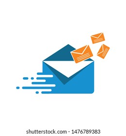 mail icon vector illustration design template