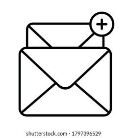 Mail icon vector illustration design