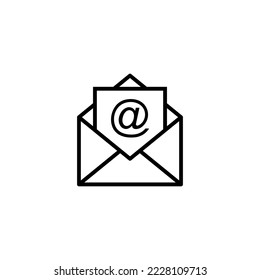 Mail icon vector illustration. email sign and symbol. E-mail icon. Envelope icon