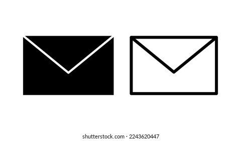 Mail icon vector illustration. email sign and symbol. E-mail icon. Envelope icon