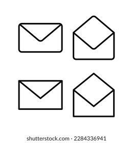 Mail icon vector illustration. email sign and symbol. E-mail icon. Envelope icon