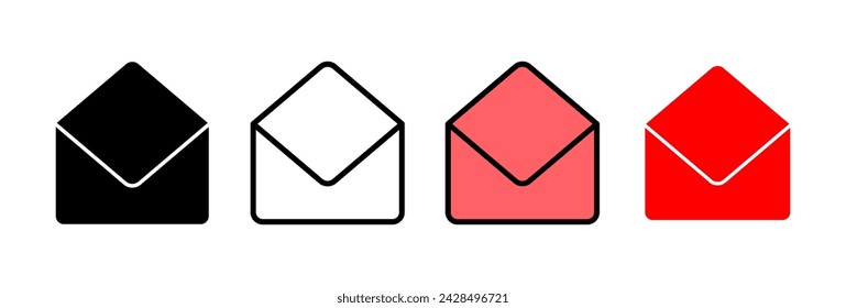 Mail icon vector illustration. email sign and symbol. E-mail icon. Envelope icon