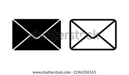 Mail icon vector illustration. email sign and symbol. E-mail icon. Envelope icon