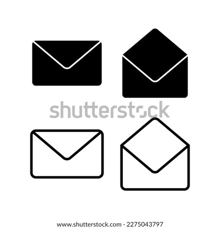 Mail icon vector illustration. email sign and symbol. E-mail icon. Envelope icon