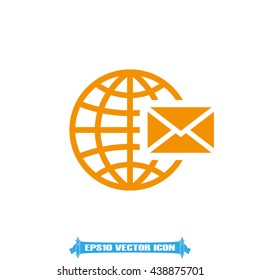Mail icon vector illustration eps10.