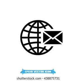 Mail icon vector illustration eps10.