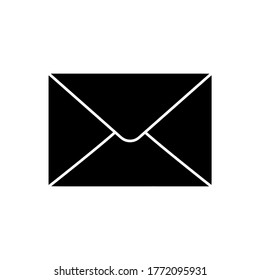 Mail icon, vector illustration. Flat design style. vector mail icon illustration isolated on white background, mail icon Eps10. mail icons graphic design vector symbols.