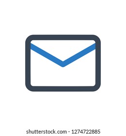 Mail Icon Vector Illustration in Line Style for Any Purpose