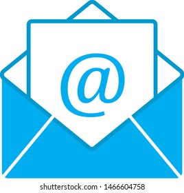 Mail icon vector isolated on white background. Trendy email icon in flat style. Mail template for envelope symbol, interface, email address, app, ui and logo. Modern e-mail icon, vector illustration