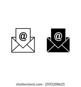Mail icon vector isolated white background. email icon vector. E mail icon. Envelope illustration