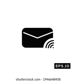Mail Icon Vector. Mail Issue icon Vector Illustration Template For Web and Mobile