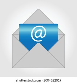 Mail icon vector. Letter icon for web.