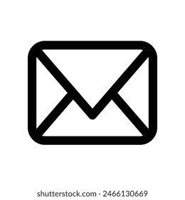 ícono de correo. ícono de línea de Vector para tu Sitio web, móvil, presentación y diseño de logotipo.