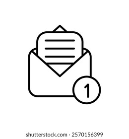 Mail icon Vector logo set flat