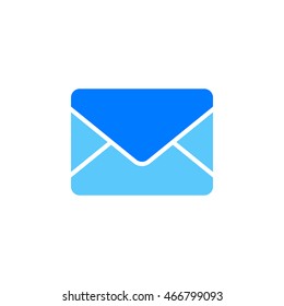 Mail icon vector, message solid logo illustration, envelope pictogram isolated on white