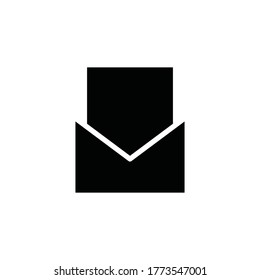 mail icon vector sign symbol