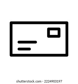 Mail Icon Vector Symbol Design Illustration