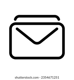 Mail Icon Vector Symbol Design Illustration
