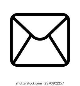 Ilustración de diseño de símbolo del vector de icono de correo