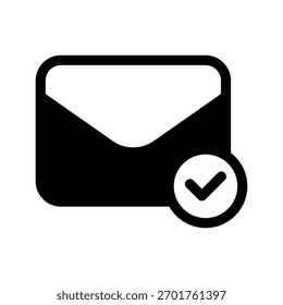 Mail Icon Vector Symbol Design Illustration