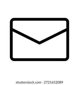 Ilustración de diseño de símbolo de Vector de ícono de correo