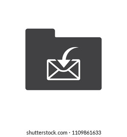 Mail icon vector for web design and mobile app in flat style