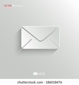 Mail icon - vector web illustration