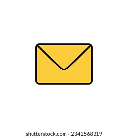 Mail icon vector for web and mobile app. email sign and symbol. E-mail icon. Envelope icon