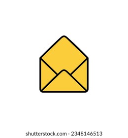 Mail icon vector for web and mobile app. email sign and symbol. E-mail icon. Envelope icon