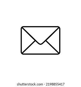 Mail icon for web and mobile app. email sign and symbol. E-mail icon. Envelope icon