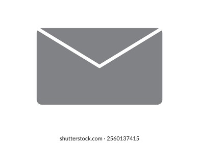 Mail icon for web and mobile app. email sign and symbol. E-mail icon. Envelope icon. Message envelope line art icon for apps and websites. Vector illustration.