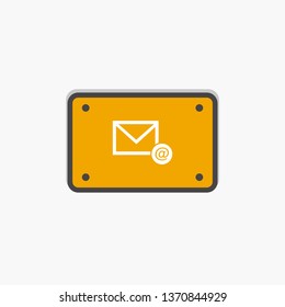 mail icon. web sign