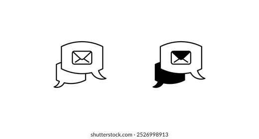 mail icon with white background vector stock illustration