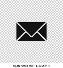Icono de correo.Ilustración vectorial sobre.Signo de mensaje.