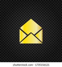 Mail icon.Envelope vector illustration.Message sign.