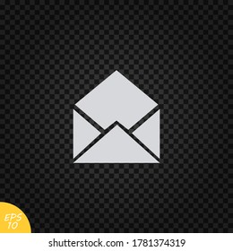Mail icon.Envelope Vektorgrafik.Message-Zeichen.