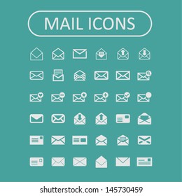 Mail icons