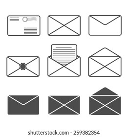 Mail icons